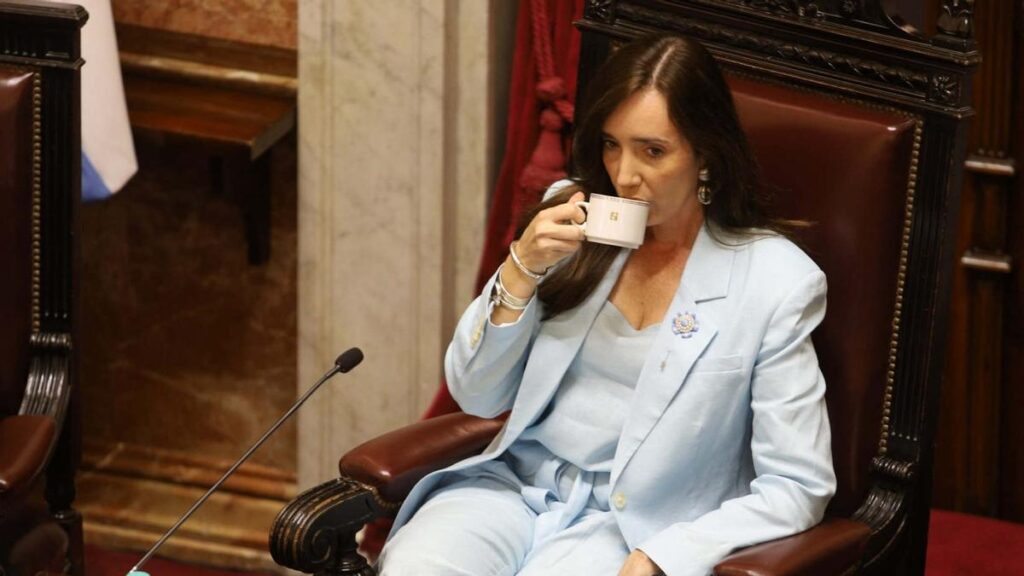 La titular del Senado y vicepresidenta de la Nación, Victoria Villarruel.