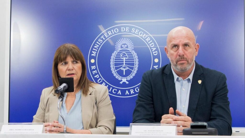 Bullrich cargó contra Waldo Wolff y cuestionó su gestión de Seguridad en CABA: "Todos los días se le escapa un preso".