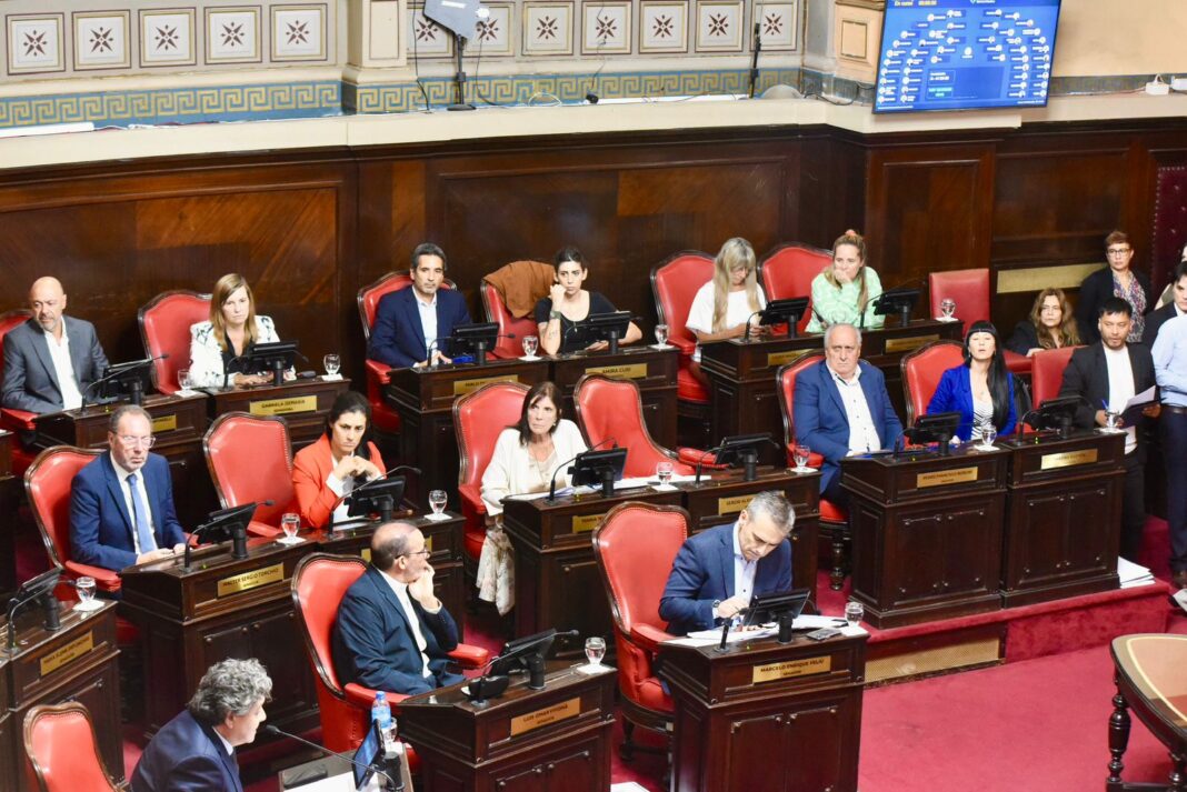 Un puñado de legisladores bonaerenses de Unión por la Patria salieron a fustigar el proyecto de ley de Ficha Limpia.