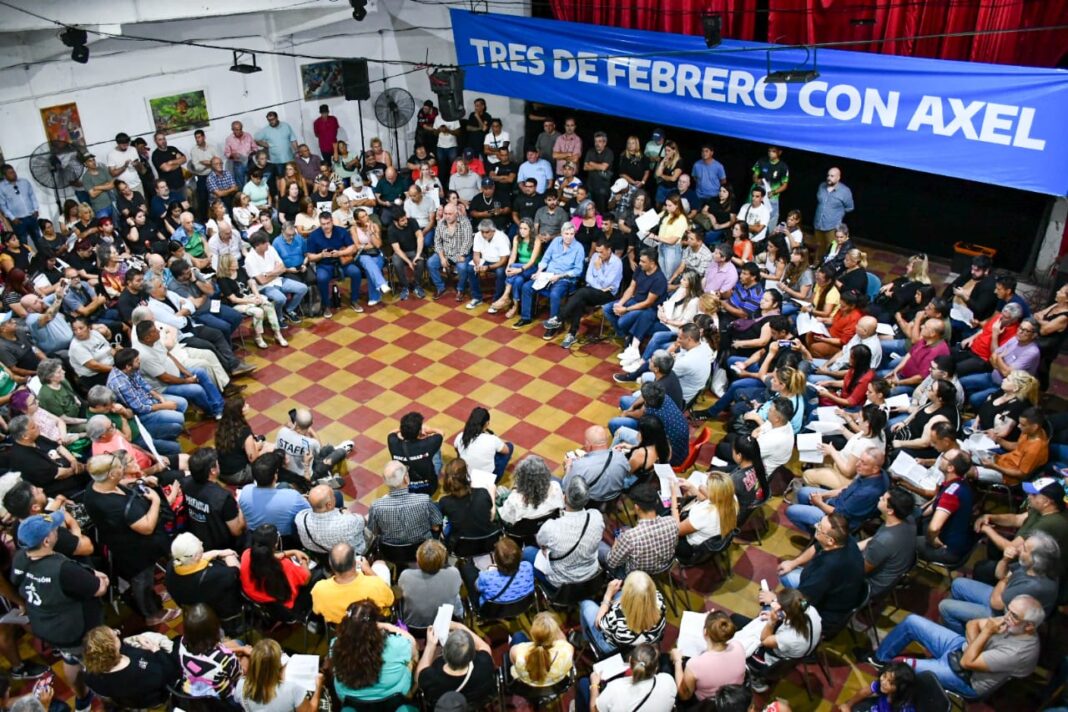 El kicillofismo lanzó la mesa distrital “Tres de Febrero con Axel” y consolidó su presencia en territorio comandado por Diego Valenzuela.