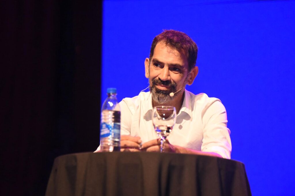 Juan Esteban Osaba, es armador de La Libertad Avanza y uno de los organizadores del acto. 