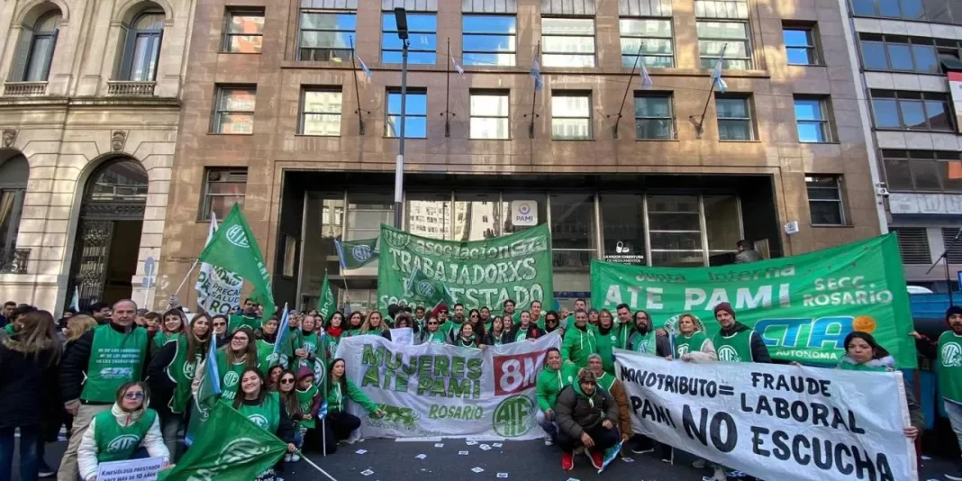 La Asociación de Trabajadores del Estado (ATE) marchará este viernes a PAMI en reclamo a los recortes en la cobertura a jubilados.
