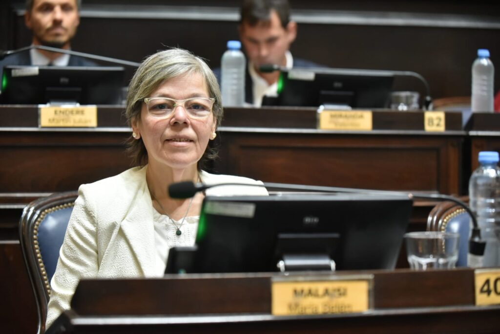 La diputada bonaerense Belén Malaisi defendió el rol estatal del Banco Nación.