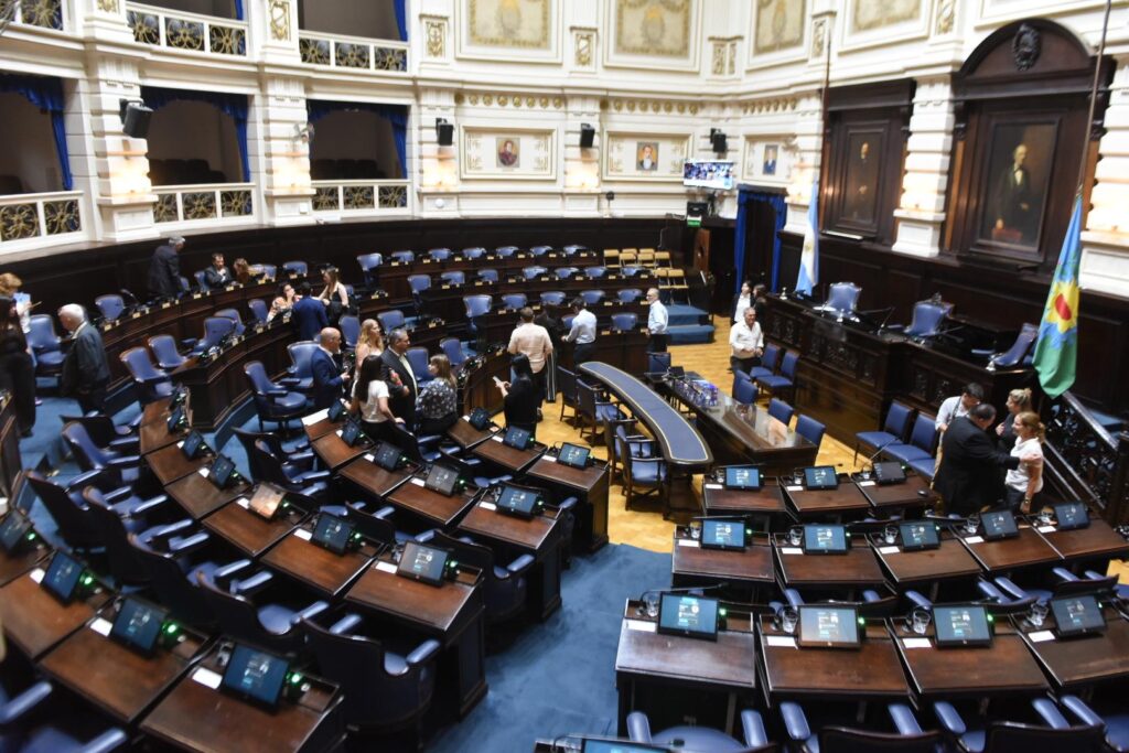 La Cámara de Diputados bonaerense cuenta con dos bloques del radicalismo.