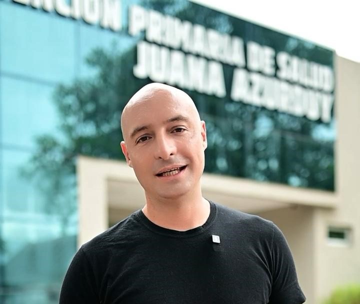 El secretario general de la Municipalidad de Escobar, Carlos "Beto" Ramil.
