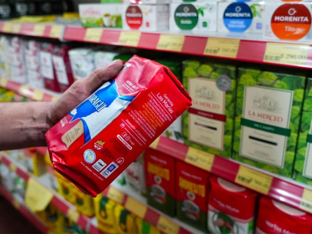 CONINAGRO: El poder adquisitivo para comprar yerba mate creció un 51% entre marzo y diciembre de 2024, lo que equivale a 90,5 kilos más.