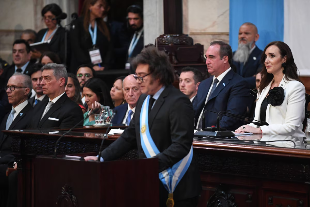 Repasa las frases más resonantes del discurso del presidente Javier Milei durante la apertura del 143° período de sesiones. 
