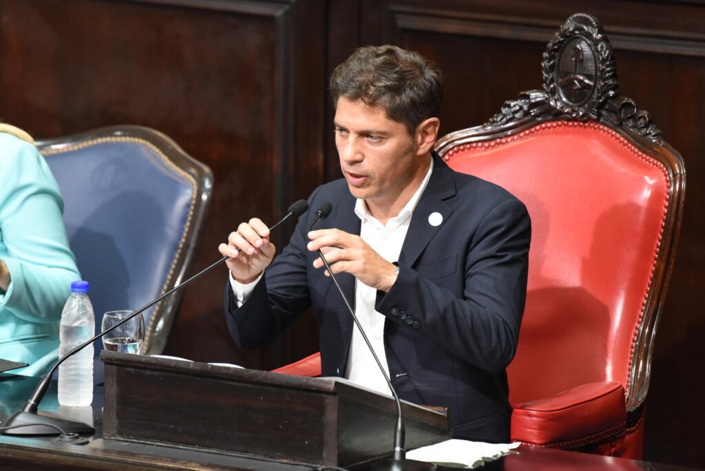 El gobernador de la provincia de Buenos Aires, Axel Kicillof, utilizó su discurso ante la Asamblea Legislativa para oficializar su deseo de suspender las PASO.