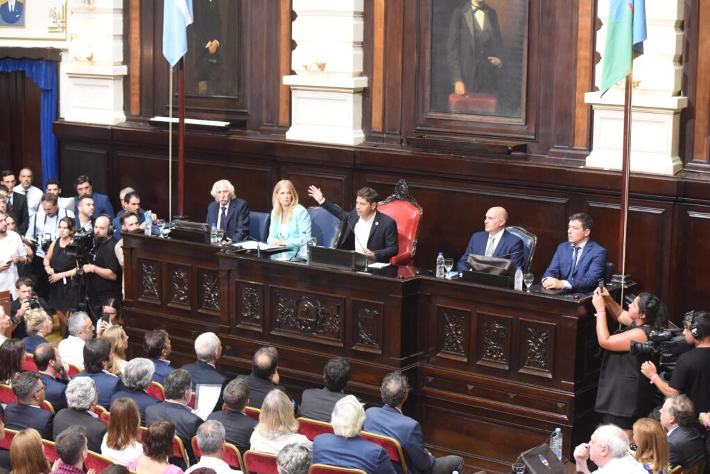El gobernador Axel Kicillof este miércoles hizo expreso su deseo de suspender las PASO.