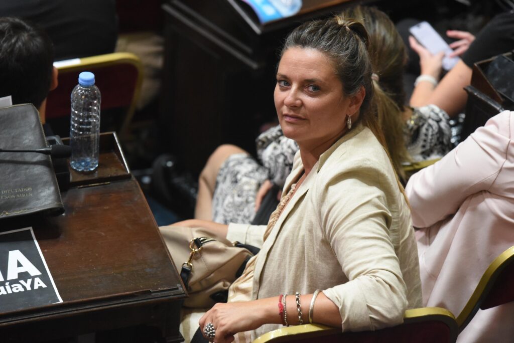 La senadora bonaerense, Nerina Neumann.