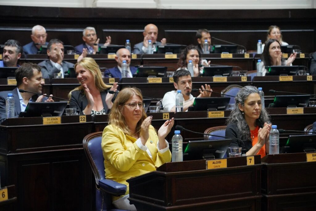 La diputada bonaerense de Axel Kicillof, Laura Aloisi, explicó por qué no bajó al recinto cuando se intentó tratar la suspensión de las PASO.