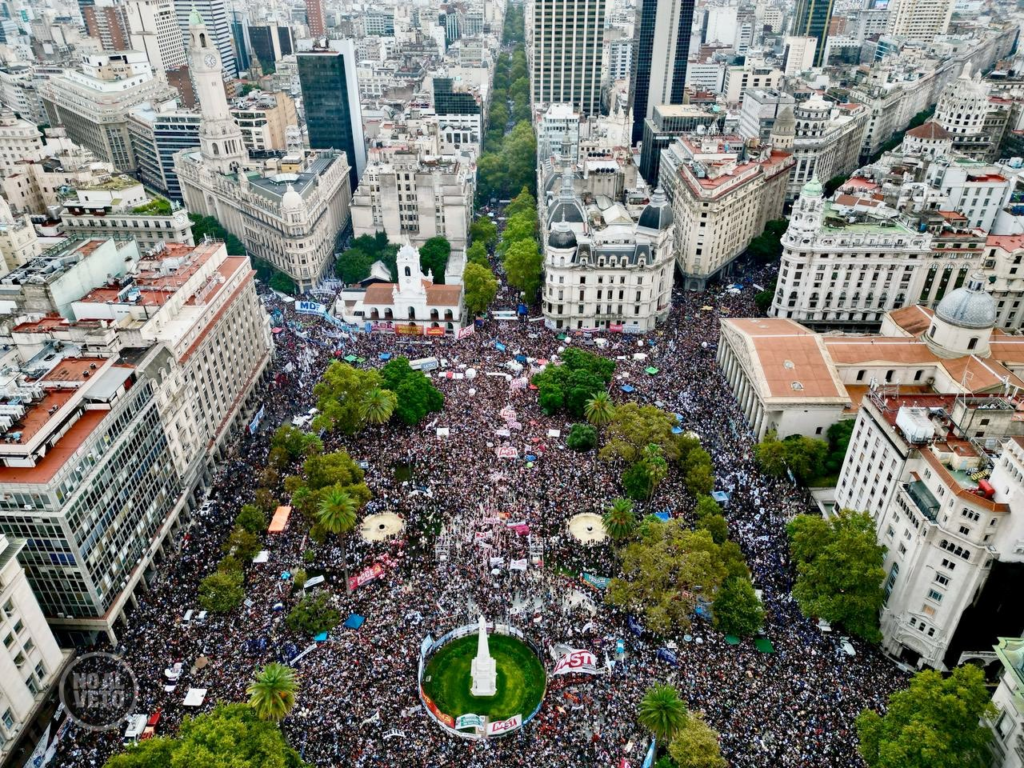 Día de la Memoria: la marcha por el 24M fue una de las más multitudinarias. 