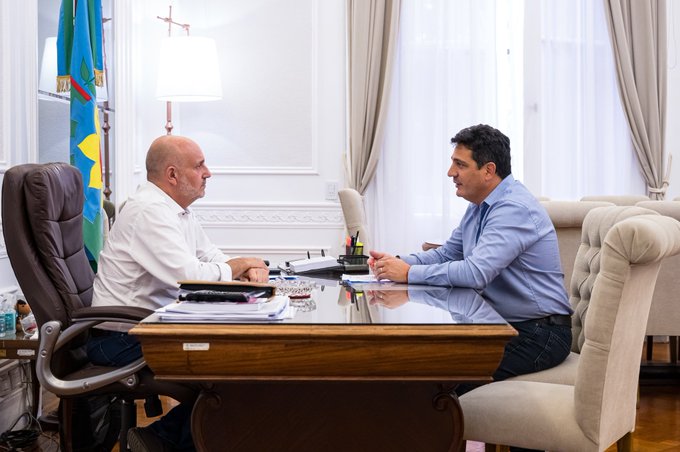 Alexis Guerrera y Martín Marinucci se reunieron para repasar proyectos legislativos e impulsar la ley de Scoring, que tiene media sanción.