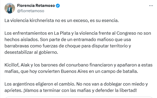 Retamoso apuntó contra la pelea de los líderes de la UOCRA en la ciudad de La Plata.