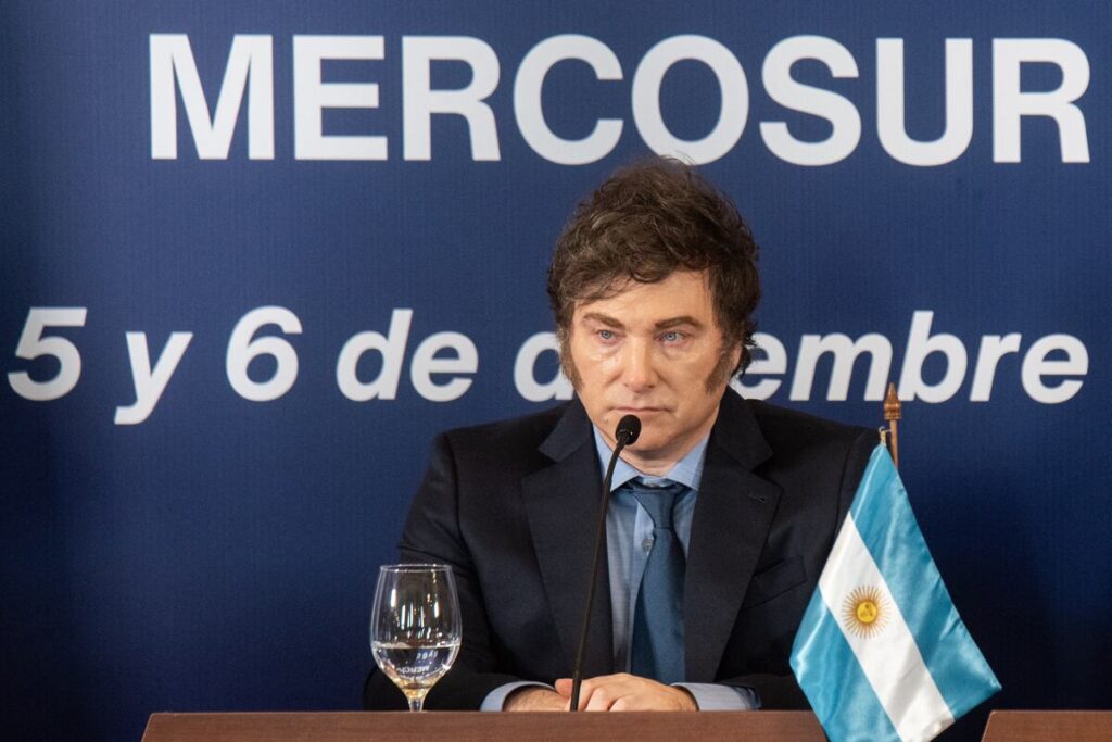 Milei tiene al Mercosur como principal obstáculo para conseguir el acuerdo de libre comercio con Trump.