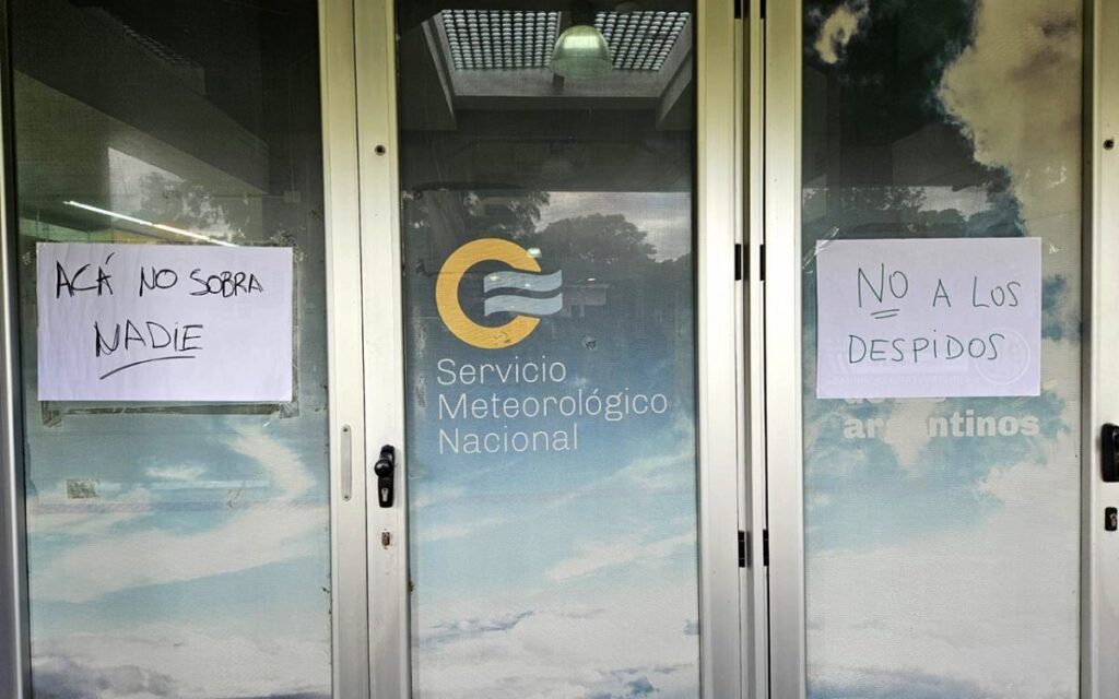 Desde el SMN alertaron sobre las consecuencias de la unificación de organismos. "Esta fusión perjudica la autonomía para poder trabajar” 