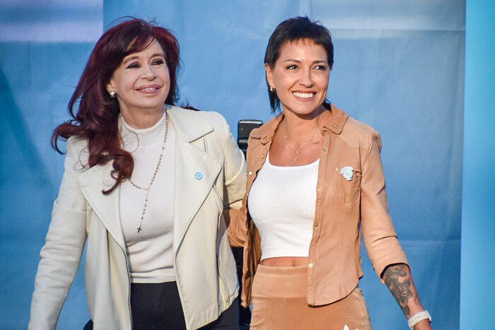 Mayra Mendoza no dudo en revalidar una eventual candidatura de Cristina Kirchner. 