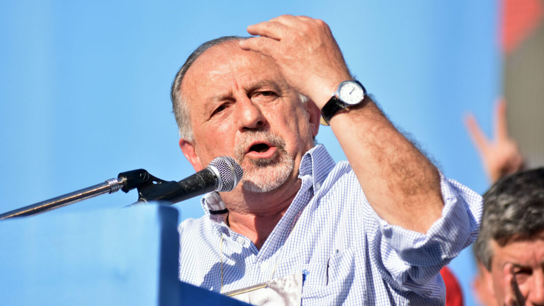 Hugo Yasky se refirió a la marcha de los jubilados de este miércoles y apuntó al Gobierno nacional por el protocolo antipiquetes.