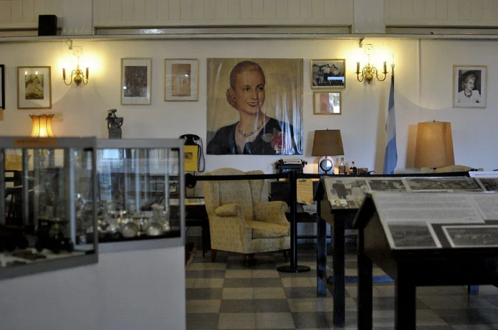Chapadmalal: las reliquias históricas del Museo Eva Perón serán trasladadas a San Vicente, en la provincia de Buenos Aires.