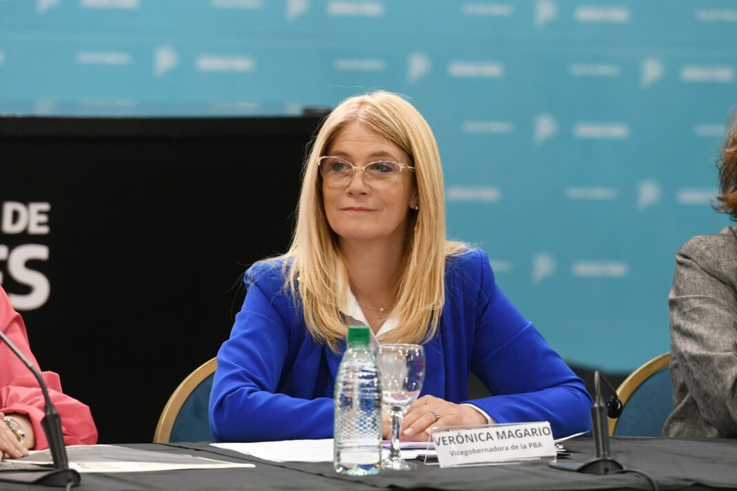 Verónica Magario, celebró las sanciones contra deudores alimentarios y cuestionó el nuevo acuerdo con el FMI.