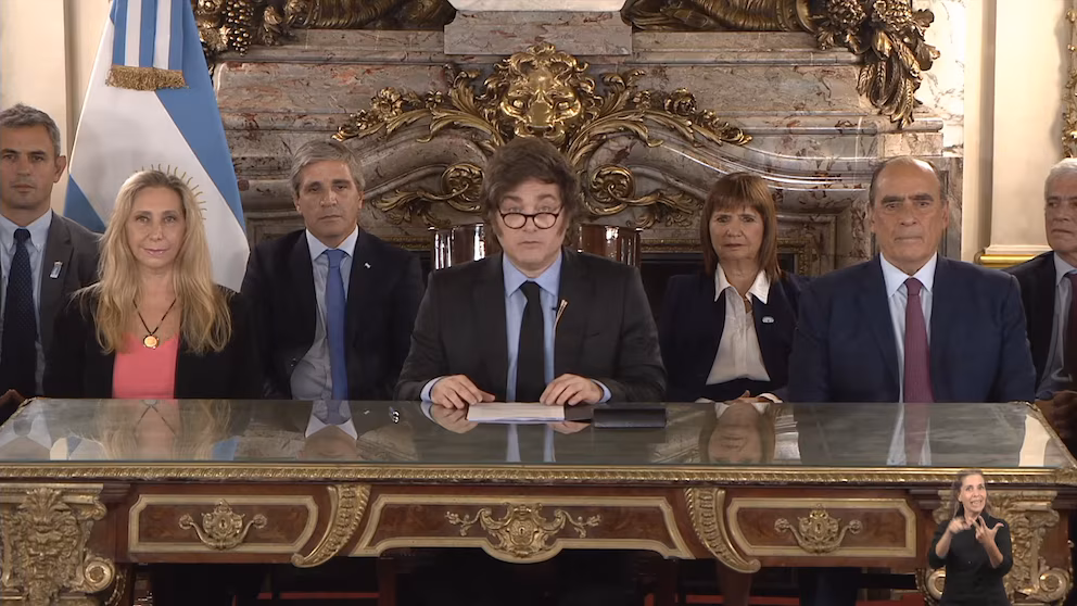 Javier Milei, tuvo su cadena nacional para celebrar el nuevo acuerdo con el FMI y el fin del cepo cambiario.