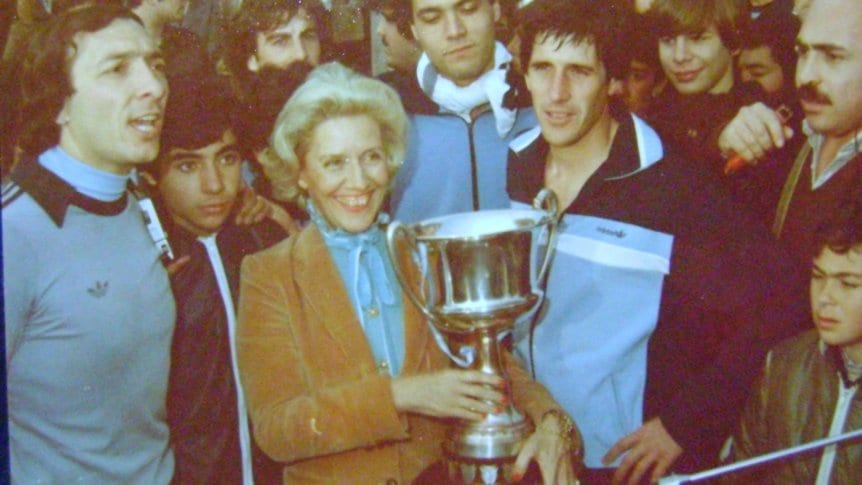 El club fue fundado en los años ochenta por quien fuera durante años, la accionista mayoritaria de la empresa cementera, Amalia Lacroze de Fortabat. 