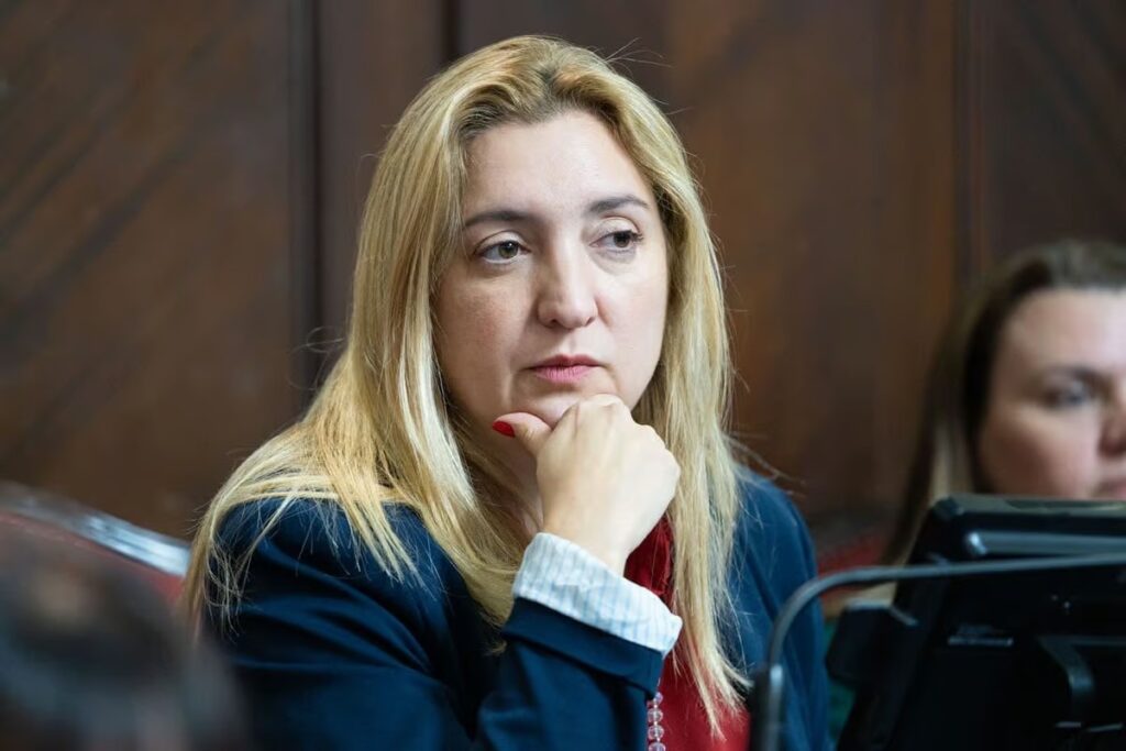 La senadora bonaerense, Aldana Ahumada, una de las principales impulsoras de la Ley de Empleo Joven. 