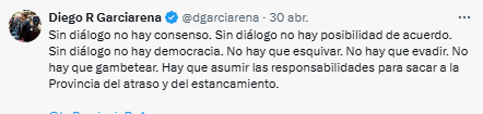 El diputado bonaerense, Diego Garciarena, arremetió contra Kicillof y Girard, por el último aumento que aplicaron sobre los impuestos patrimoniales.
