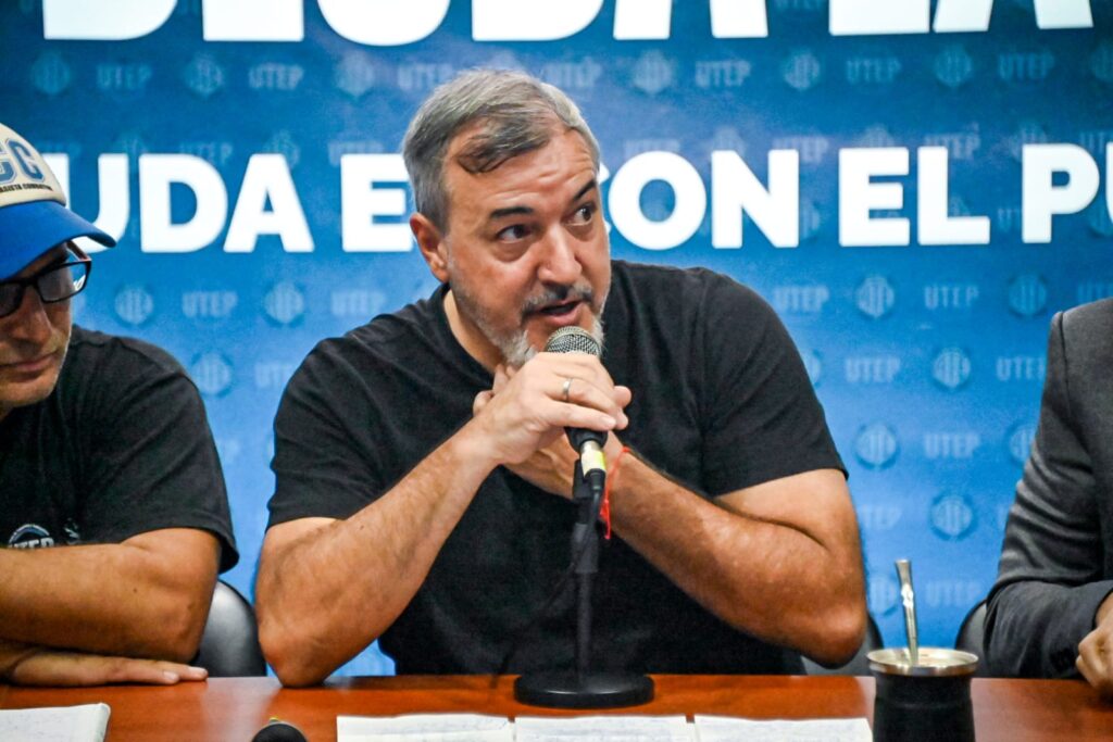 El titular de ATE, Rodolfo Aguiar, denunció que el nuevo acuerdo con el FMI plantea una reforma laboral que apunta a quitar derechos y debilitar la acción sindical.