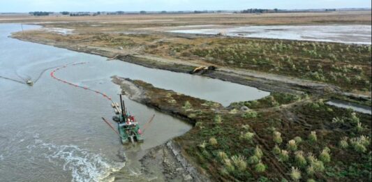 Cuatro entidades rurales exhortaron a Nación retomar las obras de dragado del Tramo IV. 2 del Plan Maestro del Río Salado.
