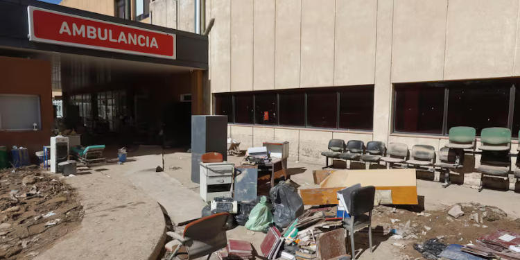 La inundación del pasado 7 de marzo afectó severamente los servicios del Hospital Penna. 