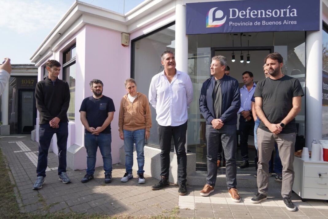 La Defensoría del Pueblo bonaerense abrió su sede número 68 en Brandsen con presencia de su titular, Guido Lorenzino.