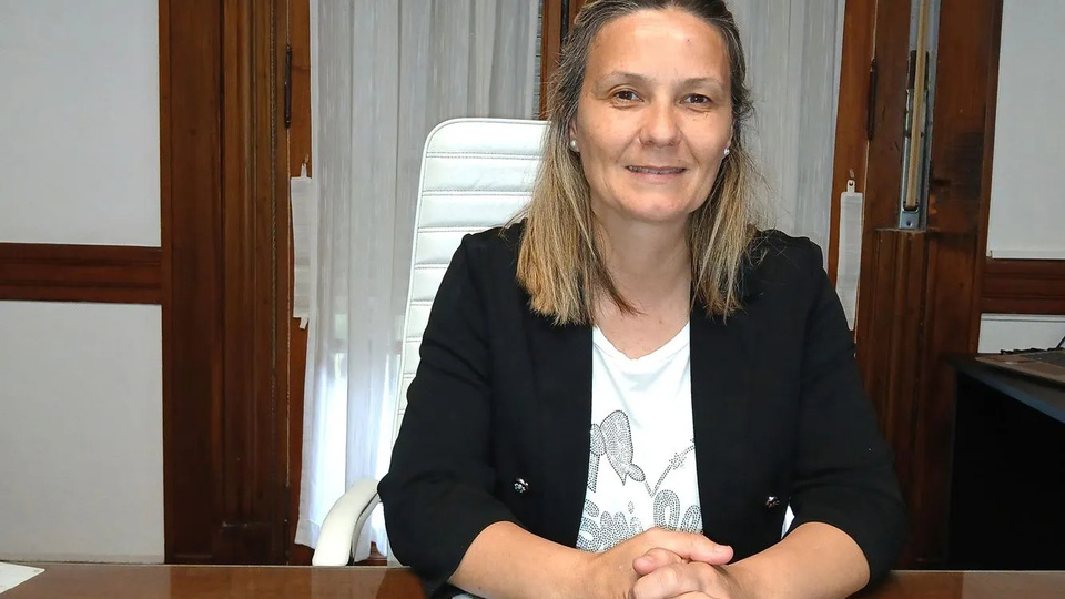 La intendenta de 9 de Julio, María José Gentile. 