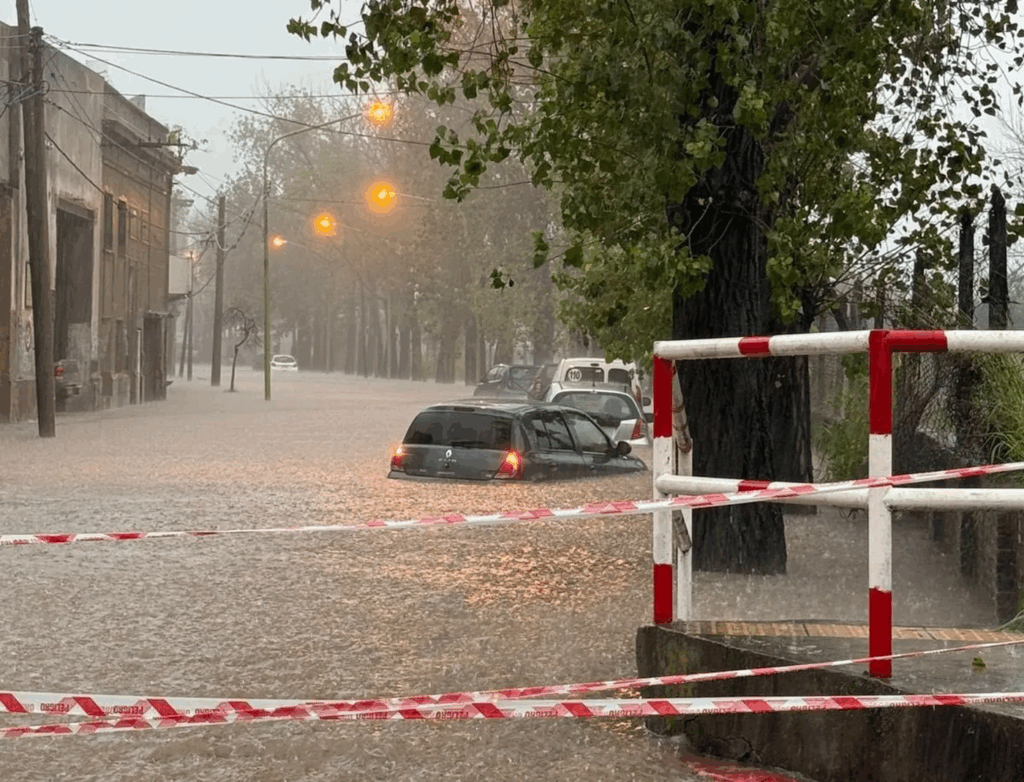 Postales de las inundaciones en Buenos Aires de este sábado 17 de mayo de 2025.