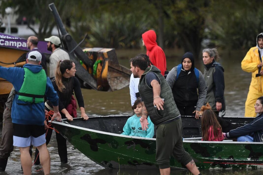 inundaciones en Buenos Aires Cómo sigue el clima este domingo 18 de mayo, tras las inundaciones en Buenos Aires. Cuándo para de llover y se va el temporal.