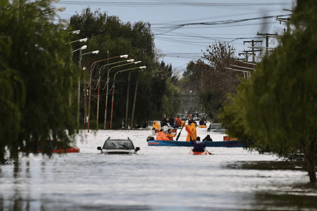 El Gobierno nacional confirmó que creará un fondo de asistencia para los afectados por el temporal del AMBA.
