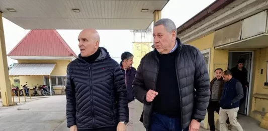 El diputado nacional, José Luis Espert, recorrió en clave electoral el municipio bonaerense de Azul.