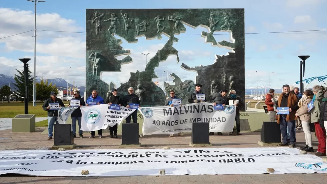 Excombatientes de Malvinas denuncian que Milei busca “despoblar” Tierra del Fuego para instalar una base militar de EEUU.