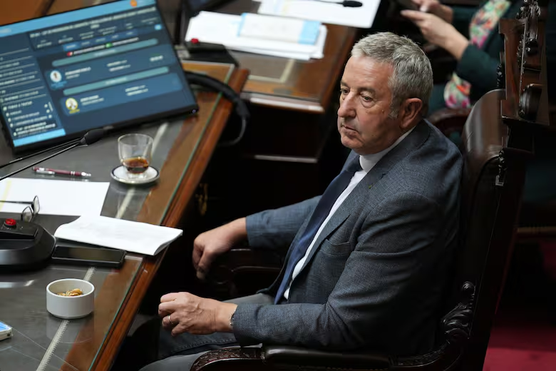 El diputado de la UCR, Julio Cobos, que presentó el proyecto para regular los contenidos manipulados con IA.