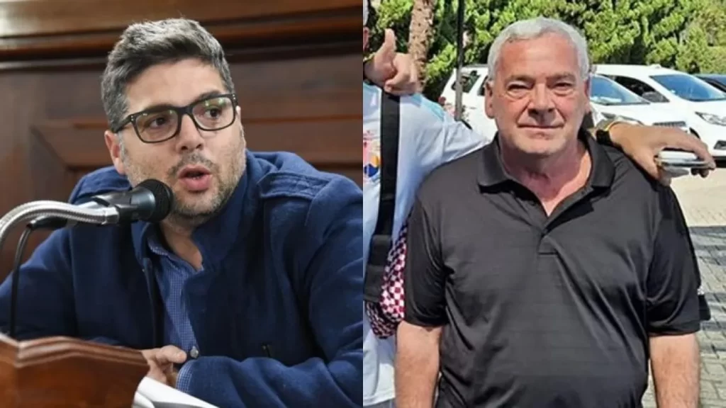 Claudio y Facundo Albini, los principales acusados de liderar la maniobra delictiva que sacudió la Legislatura bonaerense.