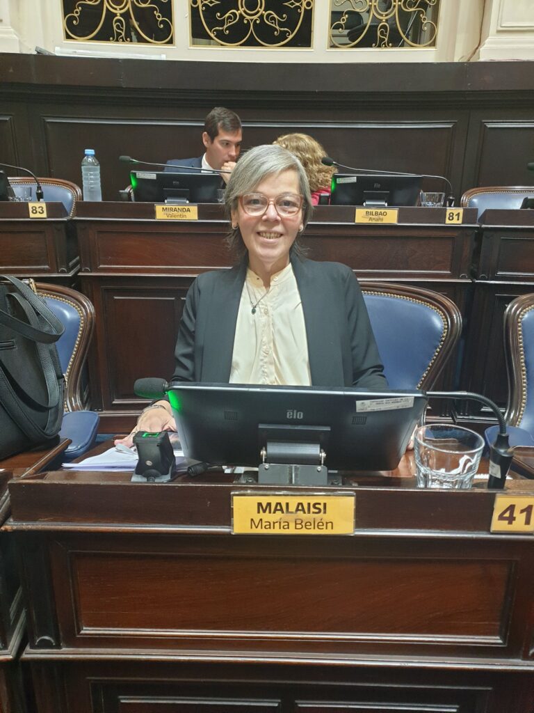 La diputada bonaerense del bloque UCR + Cambio Federal, Belén Malaisi, presentó una batería de proyectos.