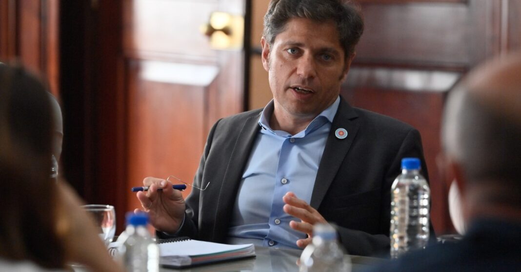 El gobernador Axel Kicillof recibió a nueve intendentes que integran el espacio MDF para hacer un repaso de la gestión y barajar los primeros nombres para el armado de listas.
