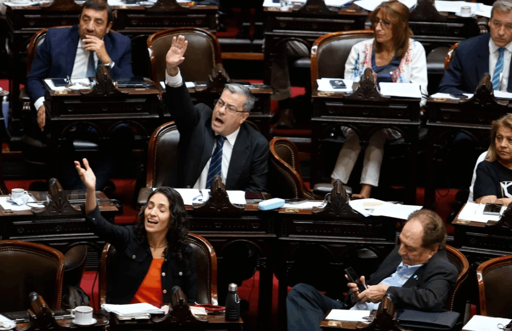 Con la marcha del #NiUnaMenos como telón de fondo, diputados de la oposición encabezan una sesión picante en el Congreso. 