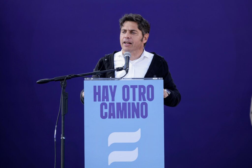 Axel Kicillof lanzó oficialmente su armado político "Movimiento Derecho al Futuro" (MDF) el pasado fin de semana. 