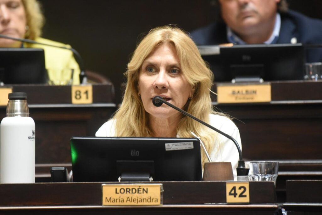 La diputada del radicalismo, Alejandra Lorden, es legisladora provincial desde 2015.