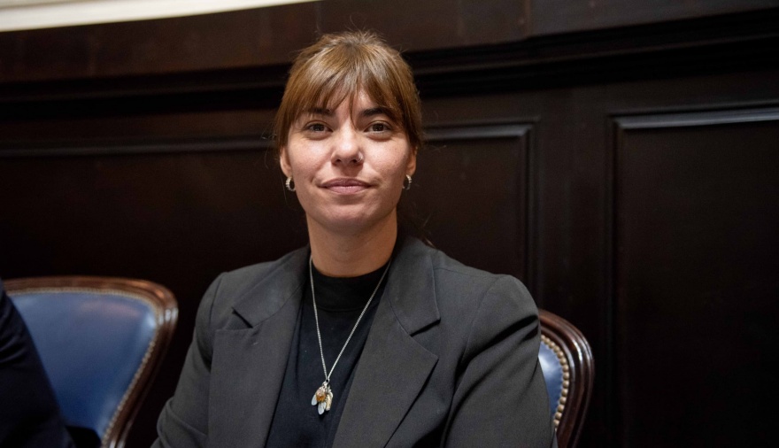 La diputada bonaerense de la Coalición Cívica, Romina Braga. 