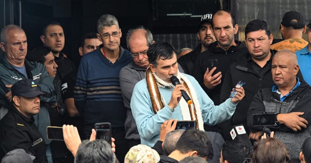 El ex policía detenido, Ramón Amarilla, sorprendió con su candidatura a legislador provincial.