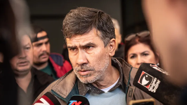 Ramón Amarilla, el oficial apresado que obtuvo el 20% de los votos en los comicios de este domingo. 