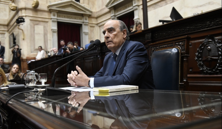 El informe de gestión que brindará Francos el próximo jueves será el segundo que efectúe frente a los senadores.