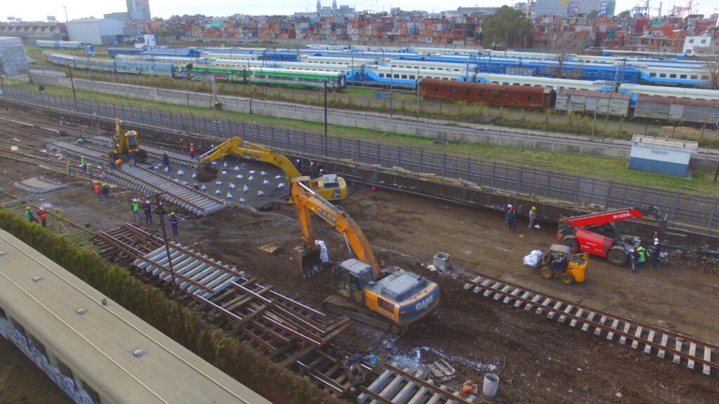Trenes Argentinos: entre el 14 y el 22 de junio, las cuadrillas trabajaron de forma intensiva en distintos tramos de la línea Mitre.